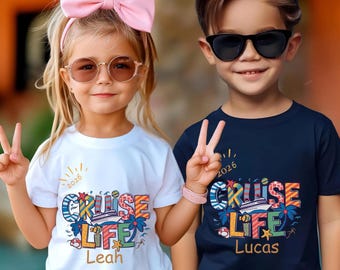 Toddler Cruise Shirt, Kids Beach Vacation Tee, Unisex Toddler Tee, Cute Children's T-Shirt, Summer Kids Apparel