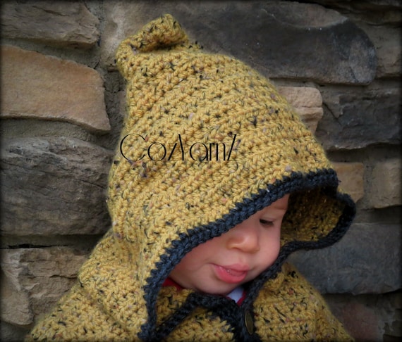 gold baby sweater
