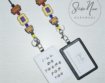 FRIENDS TV SHOW Lanyard with Badge Holder