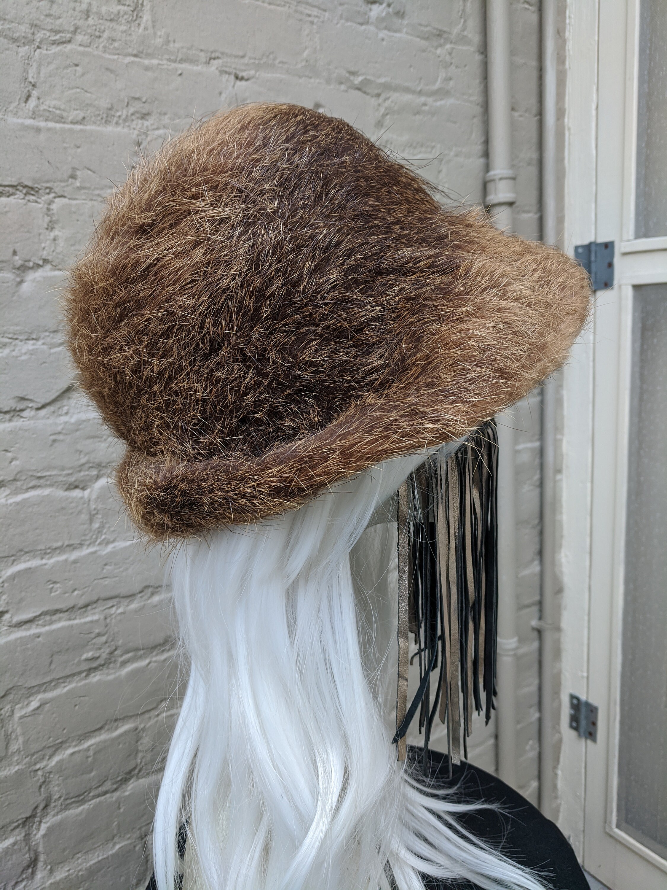Cappello siberiano Nutria Fur Vintage | Etsy Italia