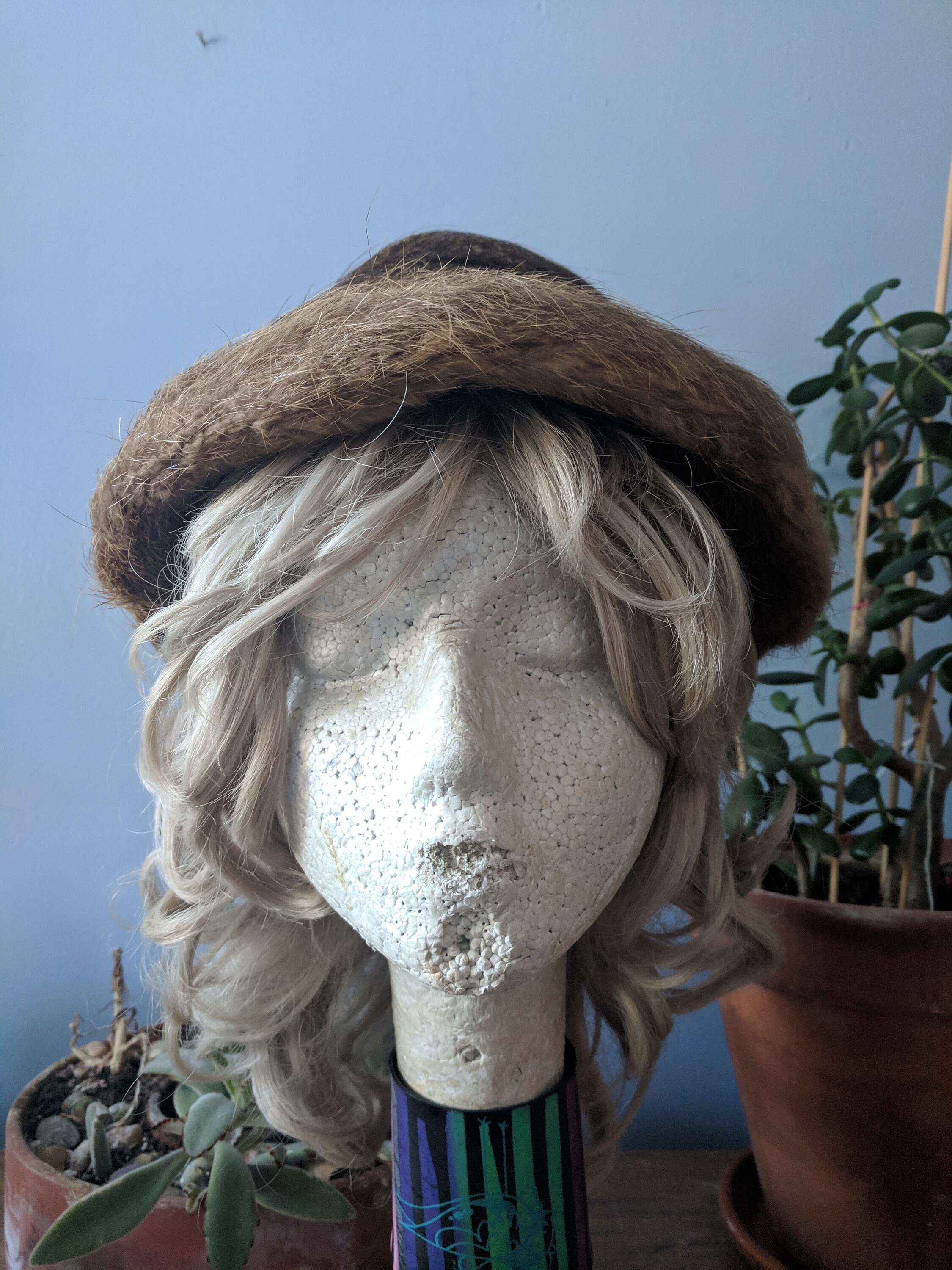 Cappello siberiano Nutria Fur Vintage | Etsy Italia