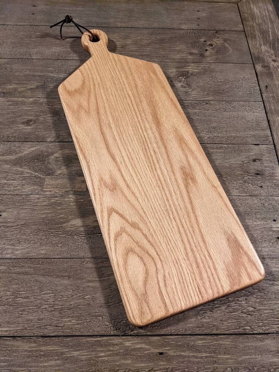 Cherry Wood Charcuterie Board, XL 26 Charcuterie Board American Cherry Wood  Serving Board / Cherry Wood Serving Board