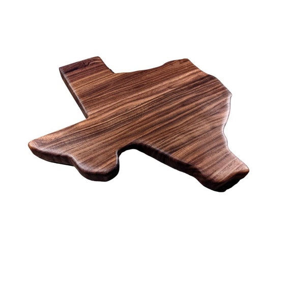 Texas Cutting Board / Walnut Cutting Board/ State Pride Board / Wooden Cutting Board / Handmade Cutting Board / Edge Grain