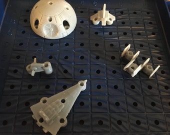 Stukken slagschip van de keizerlijke vloot