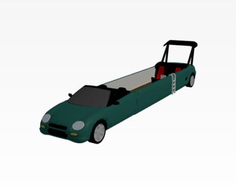 De limousine van Richard Hammond (TG Limousine Challenge)