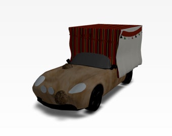 Fiat van Richard Hammond (TG Middle East Special)