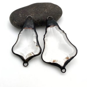 Soldered Bell Shaped Chandelier Crystal Connector Pendant (SGP100)