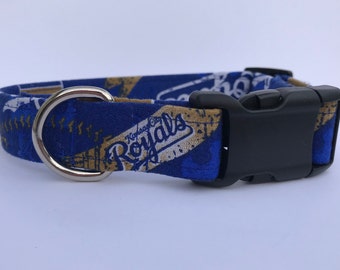 KC Royals Dog Collar, Custom dog collar, Dog Collar, Adjustable Dog Collar, Stylish Collar, Baseball Dog Collar, Royals Collar