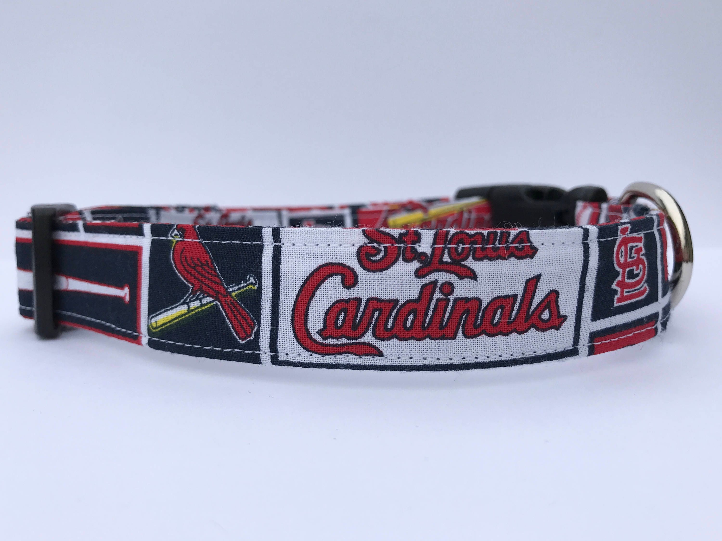 St Louis Cardinals Dog Collar Baseball collars Cute Dog Etsy