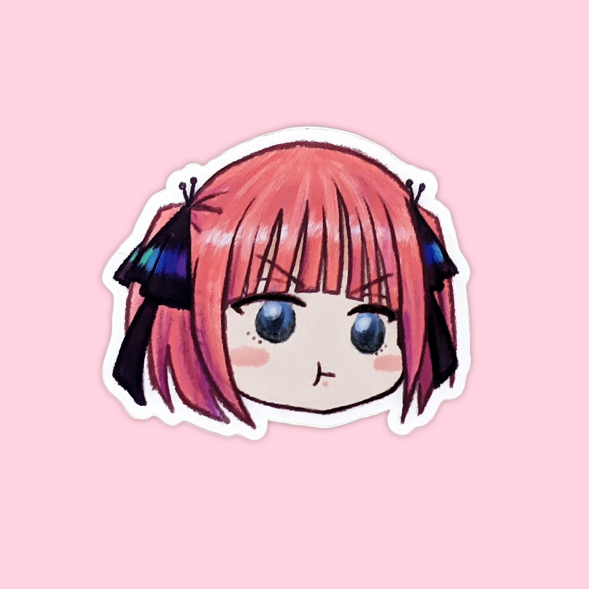 Nino Nakano - 5 toubun no Hanayome Sticker for Sale by ice-man7