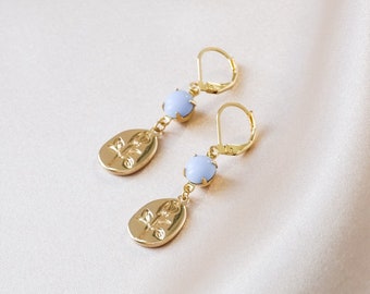 NEW - Rosie earrings - Light blue