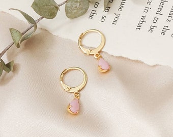 Olivia hoops - Pink