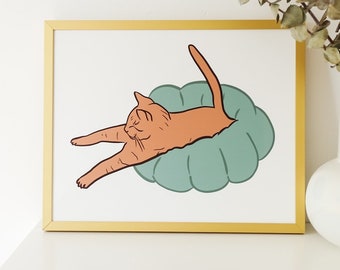 Cat print - Ginger