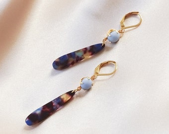 NEW - Valerie earrings - Royal blue