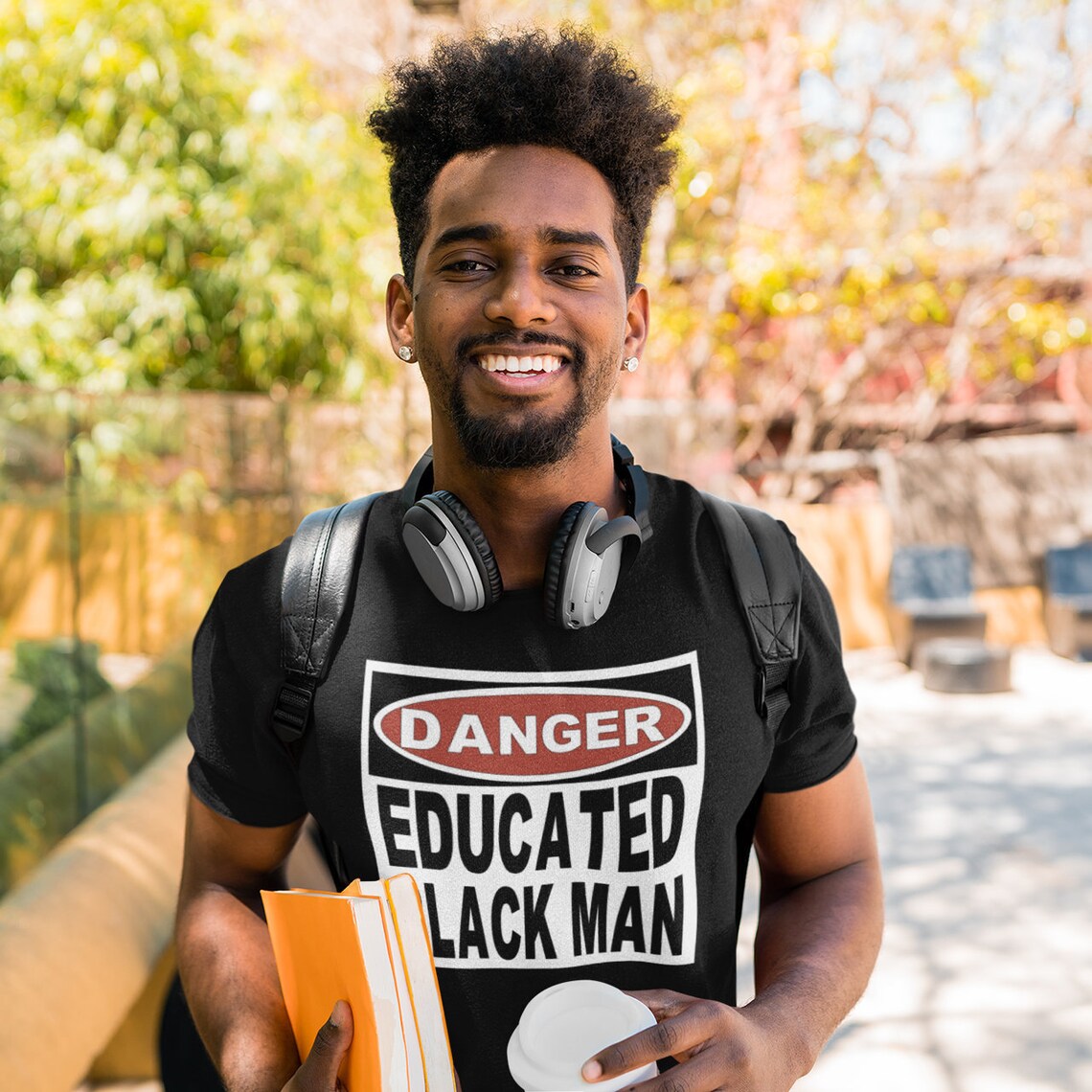 Danger Educated Black Man Shirt Educated Black Man Shirt | Etsy