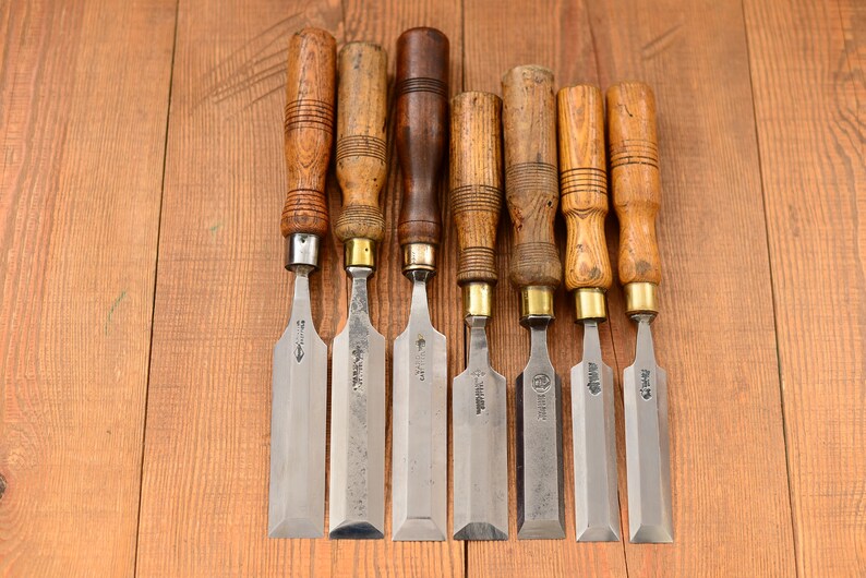 Large Bevel edge Chisel Wood carving tools Woodcarving Etsy