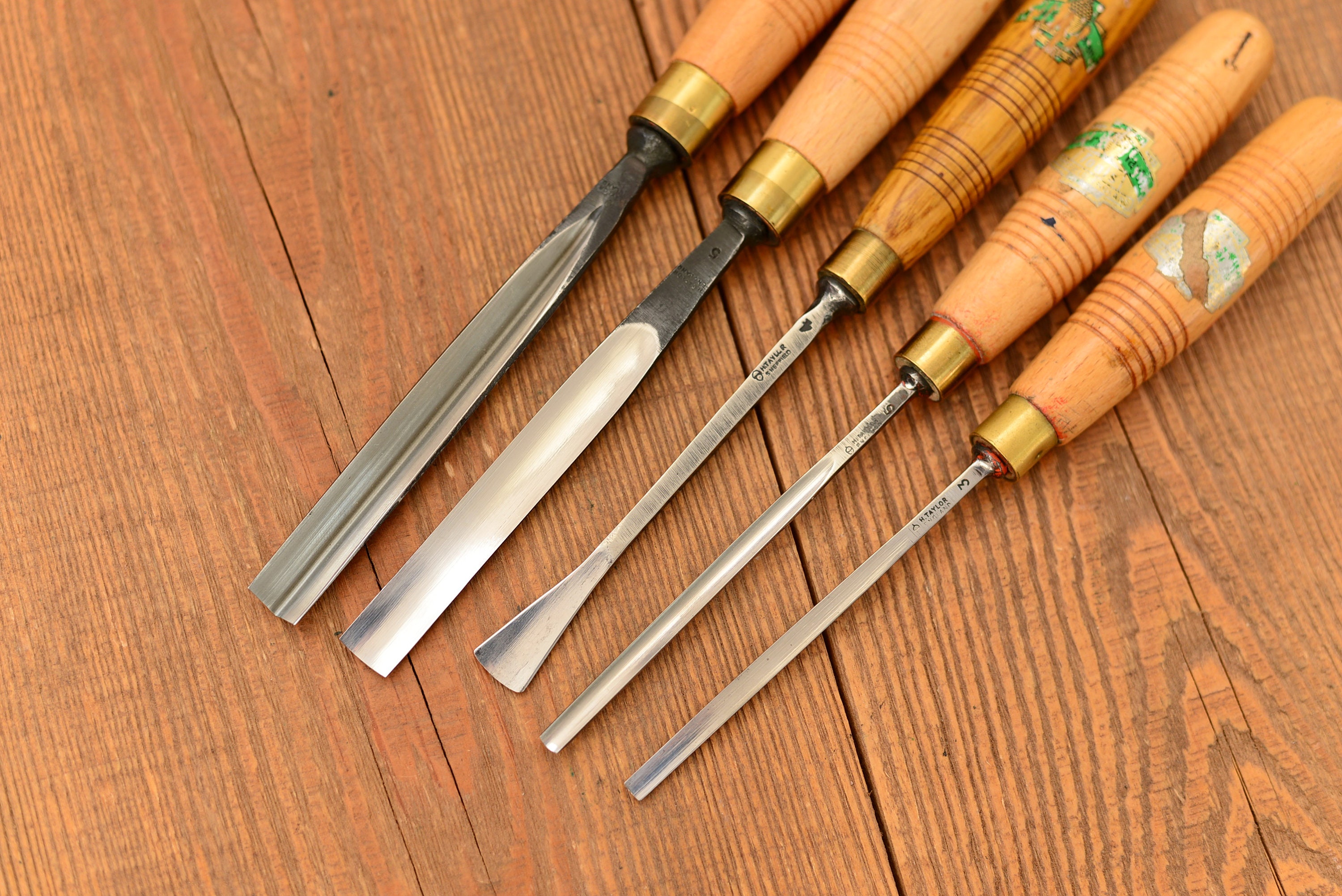 Henry Taylor England Wood carving tools Hand Chisel Etsy