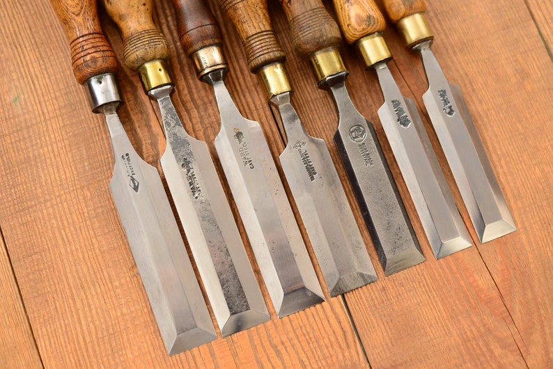 Large Bevel edge Chisel Wood carving tools Woodcarving Etsy