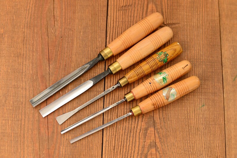 Henry Taylor England Wood carving tools Hand Chisel Etsy