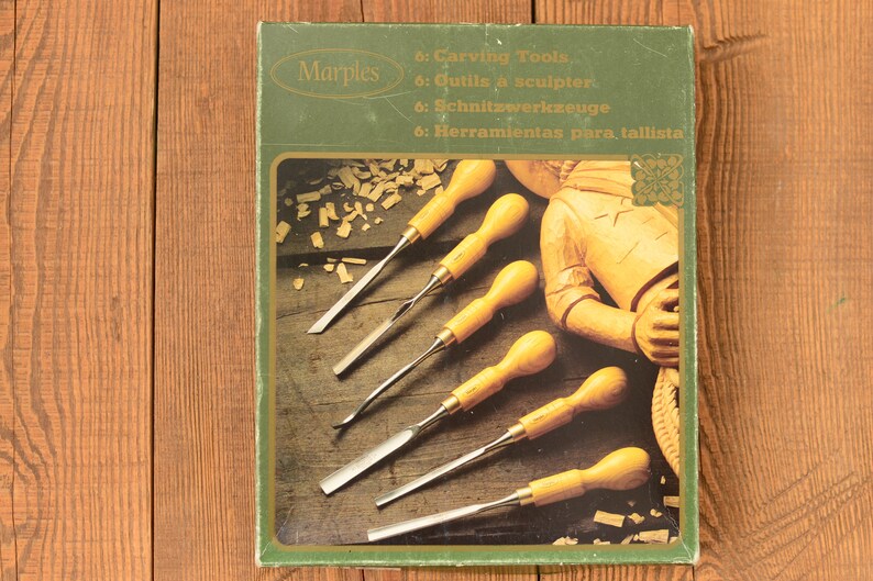 Marples Set 152 Chisel Gouge Wood carving tools Hand Etsy