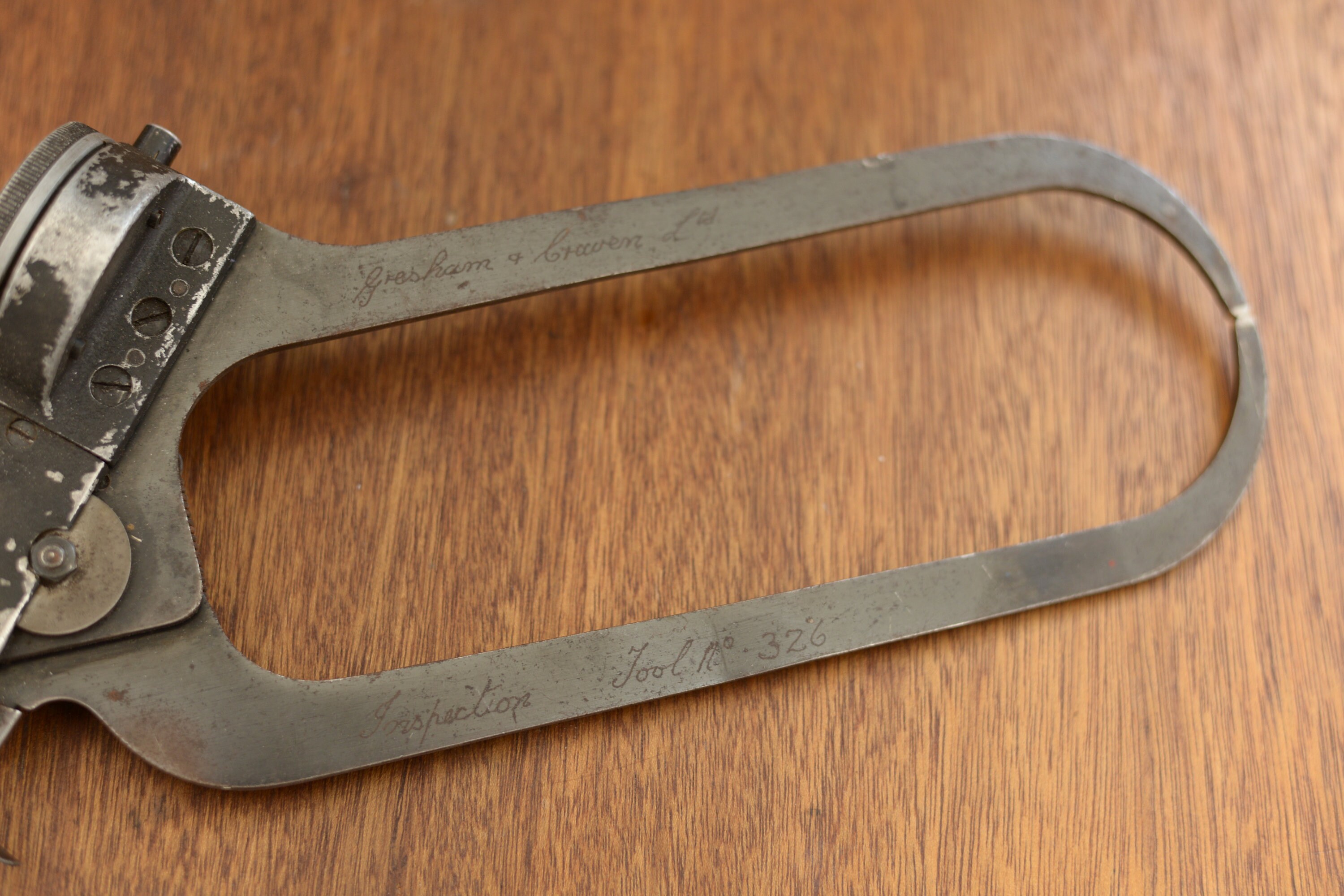 Rare Antique Indicating Caliper Dial Caliper Gauge Violin Etsy