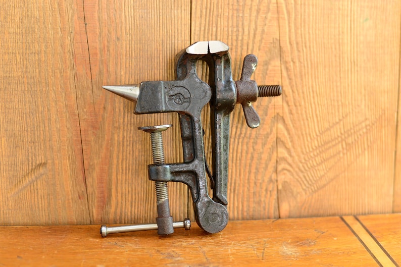 Vise Anvil Small Old Hand Tools Jeweler's Vises metal Rare Etsy