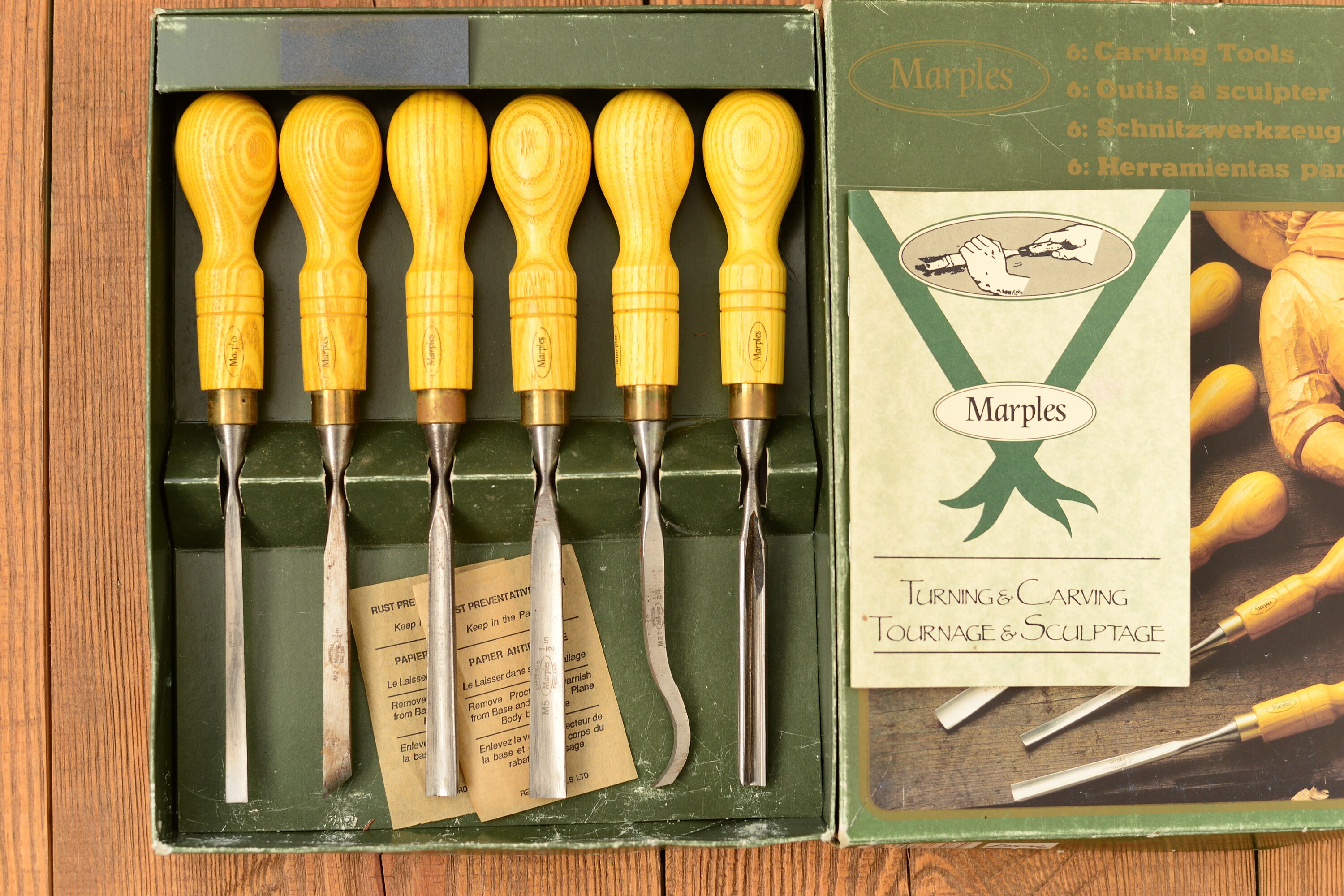 Marples Set 152 Chisel Gouge Wood carving tools Hand Etsy