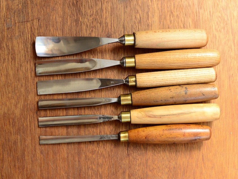 Gouge Wood carving tools Hand Woodcarving Sculpture Etsy