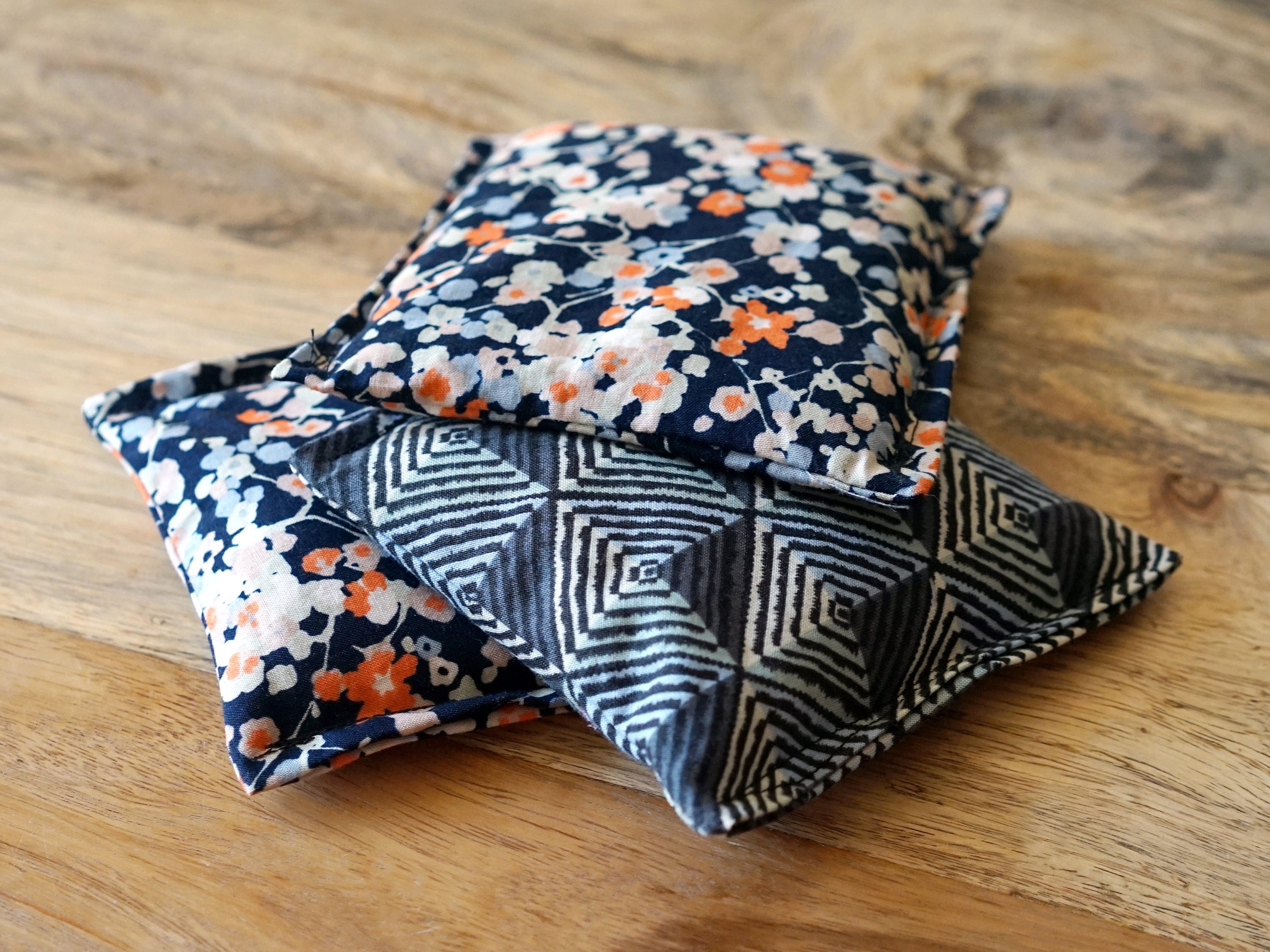 Aromatherapy Bag // Flax Seed Hot Pack // Small Heating Pad // Etsy