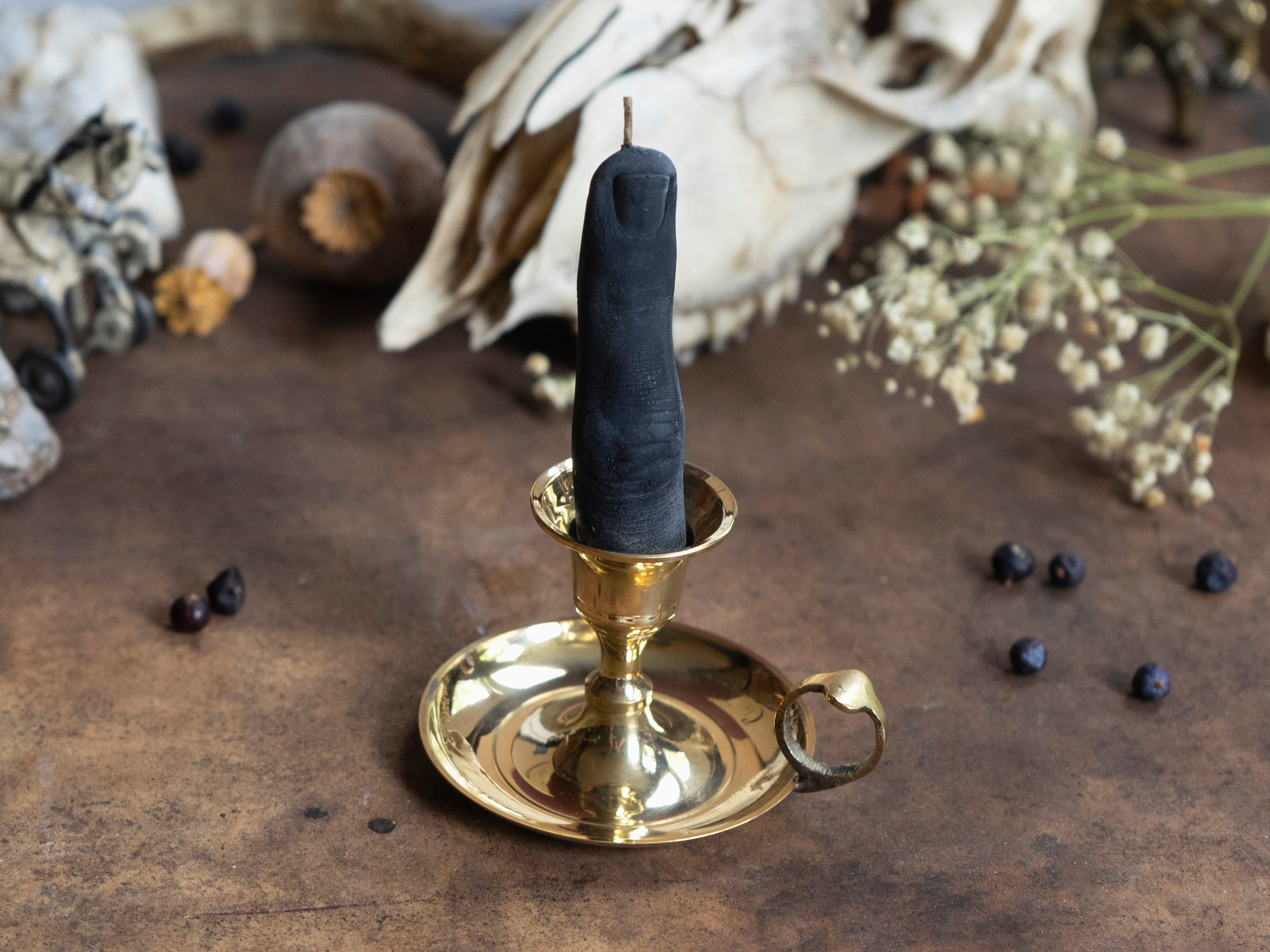Antique Chamberstick - Etsy