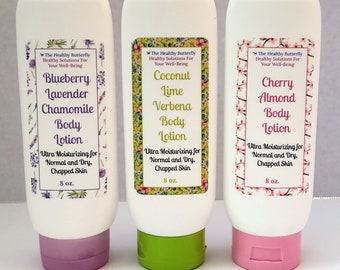 Silky Hand & Body Lotion with Goat Milk and Colloidal Oatmeal for Moisturized Skin - Various Scents