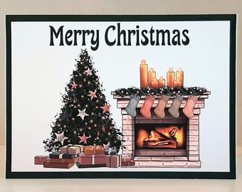 Christmas Greeting Cards, Watercolor Christmas Cards, Holiday Greeting Cards, Christmas Greeting Cards, Handmade Cards, Merry Christmas Card