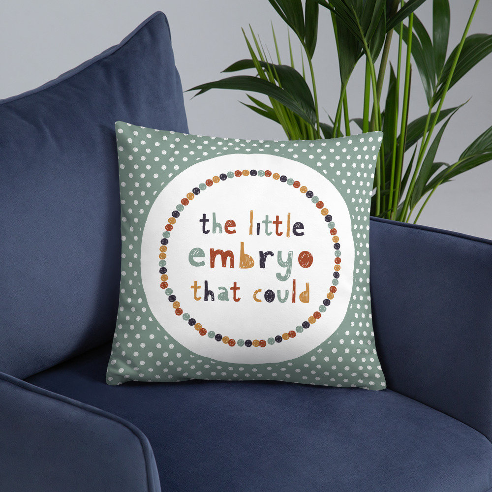 IVF Gift Pillow Surrogacy Gift Pillow IVF Gift Pillow Surrogacy Gift Pillow