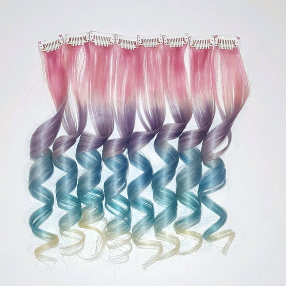 18 Unicorn Rainbow Pastel Pink Purple Blue Green Yellow Etsy