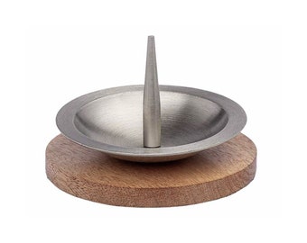 Candlestick, candlestick with mandrel for communion candles ø 4 cm