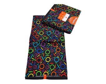 African Print Cotton Fabric, Ankara Style, 6 Yards