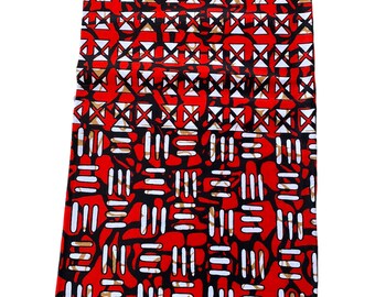 Red,Ankara,AfricanPrint fabric,fabric for patchwork,sewing,pattern,wear,African, ankara accessories.ankara dress,London ankara,wax,