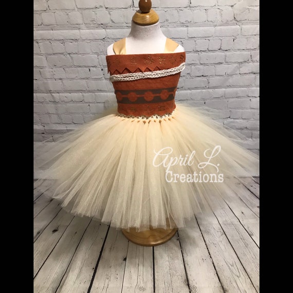 Hawaiian-Inspired Tutu Dress