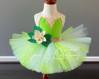 Frog Princess Inspired Birthday Outfit | Frog Princess Inspired Costume | Frog Princess Inspired Birthday Dress| Baby Princess Outfit