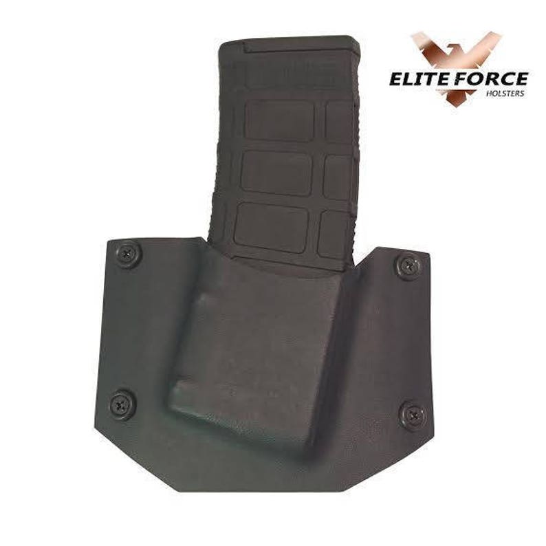AK47 KYDEX PMAG Black Magazine Pouch Tactical Carrier 90/10 Etsy