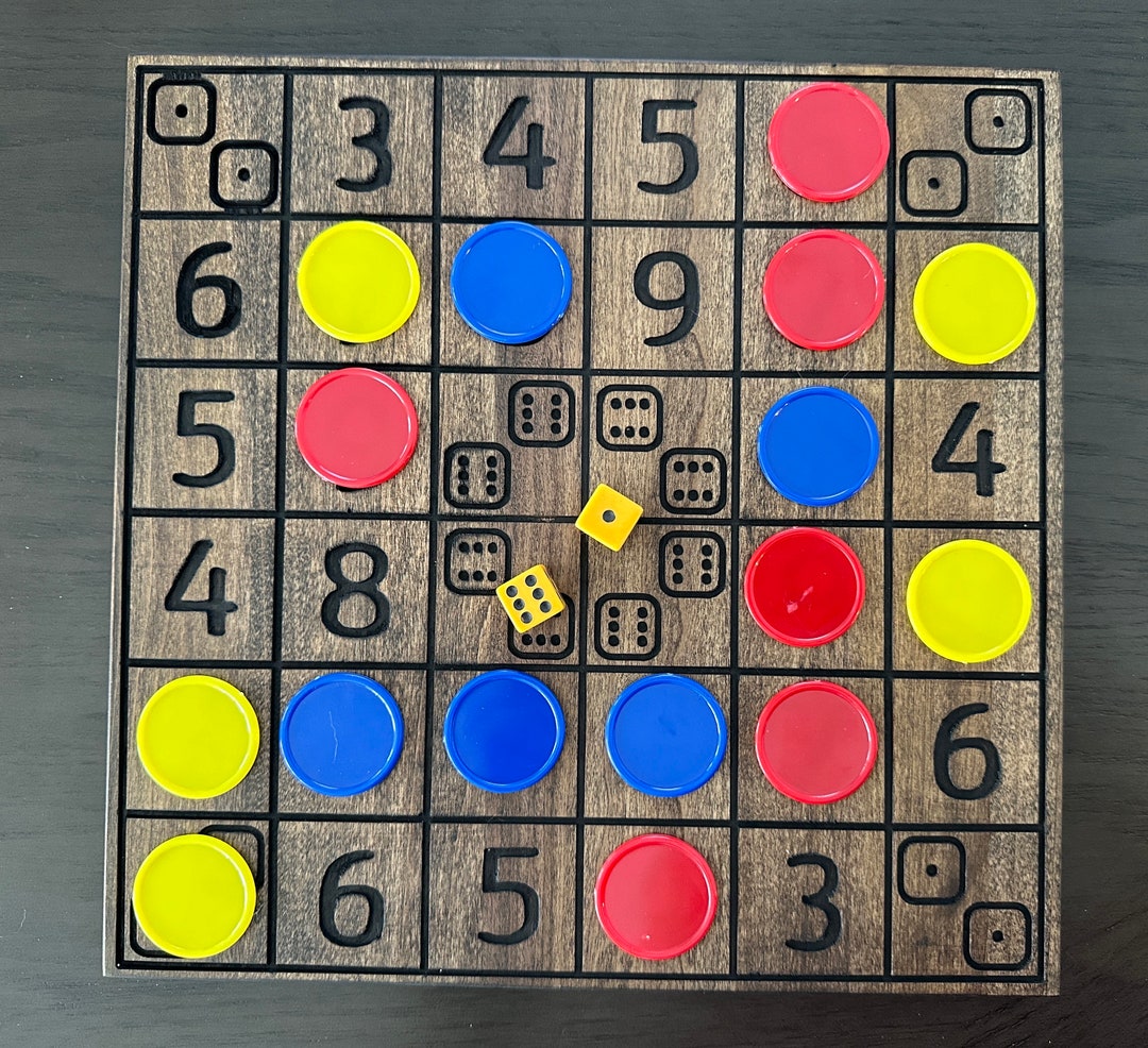 Dice Sequence Game Board 20x20 CNC Files Etsy