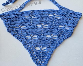 Crochet Dragonflies Headwrap: Boho Headband