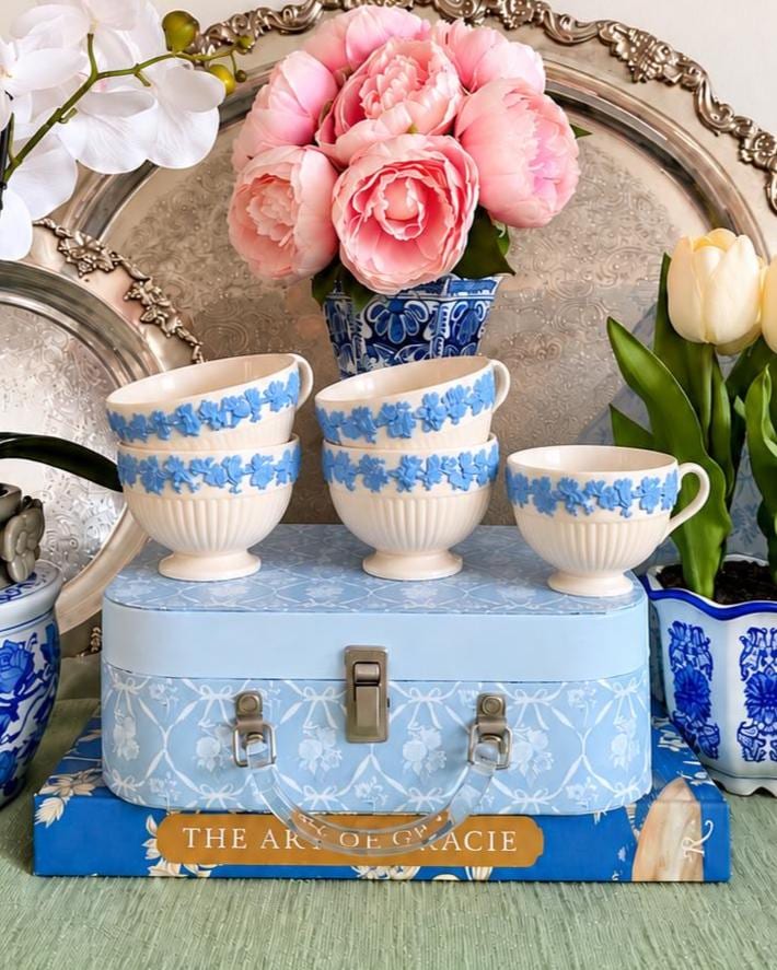 Wedgewood Queensware Blue - Etsy