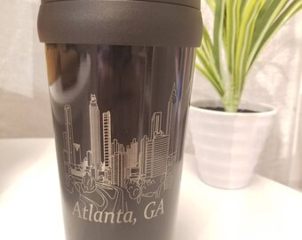 Atlanta Travel Mug Etsy