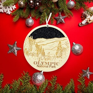 Olympic National Park, Olympic National Park Ornament, Olympic National Park Gift, Olympic National Park Art,Olympic National Park Ornaments