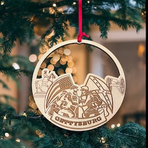 Gettysburg, Gettysburg Ornament, Gettysburg Souvenir, Gettysburg PA, Gettysburg Vacation, Gettysburg College, Gettysburg Gift, Gettysburg