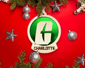 University of North Carolina Charlotte 49ers, UNCC Christmas Ornament, Charlotte North Carolina