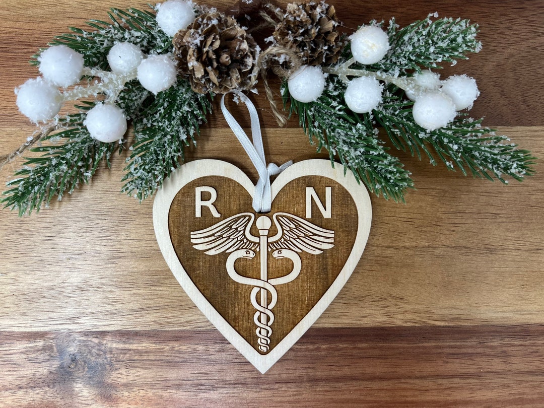 Nurse Ornament, RN Ornament, Nurse Christmas Ornament, First Responder ...