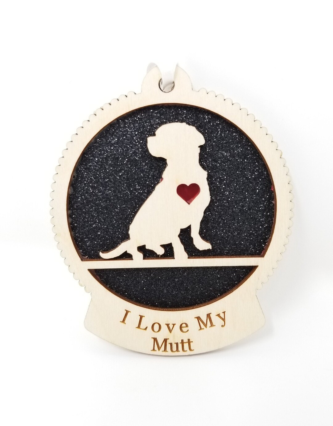 Mutt Ornament Personalized Mutt Christmas Ornament Dog Christmas