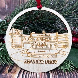 Kentucky Derby, Churchill Downs Ornament, Churchill Downs Christmas, Churchill Downs Gift, Churchill Downs Christmas Ornament